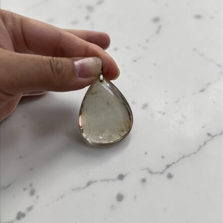 Natural Smoky Rutilated Quartz Pendant – SRQ-01