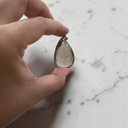 Natural Smoky Rutilated Quartz Pendant – SRQ-03