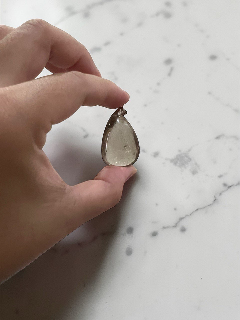 Natural Smoky Rutilated Quartz Pendant – SRQ-03