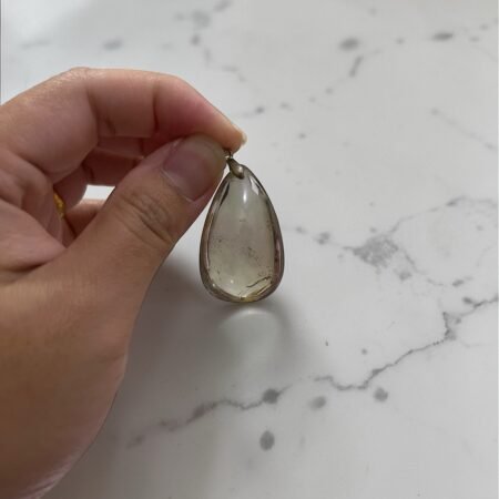 Natural Smoky Rutilated Quartz Pendant – SRQ-04