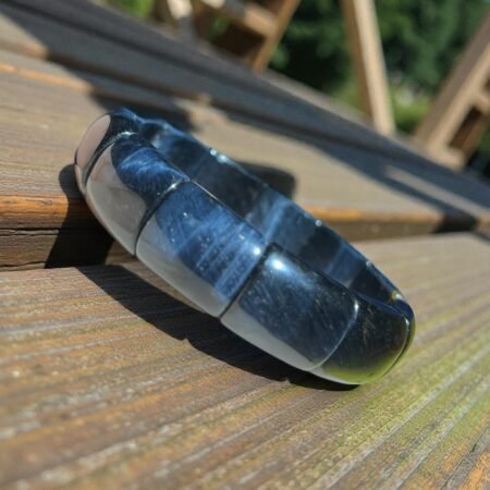 Blue Tiger’s Eye Bracelet Plaque