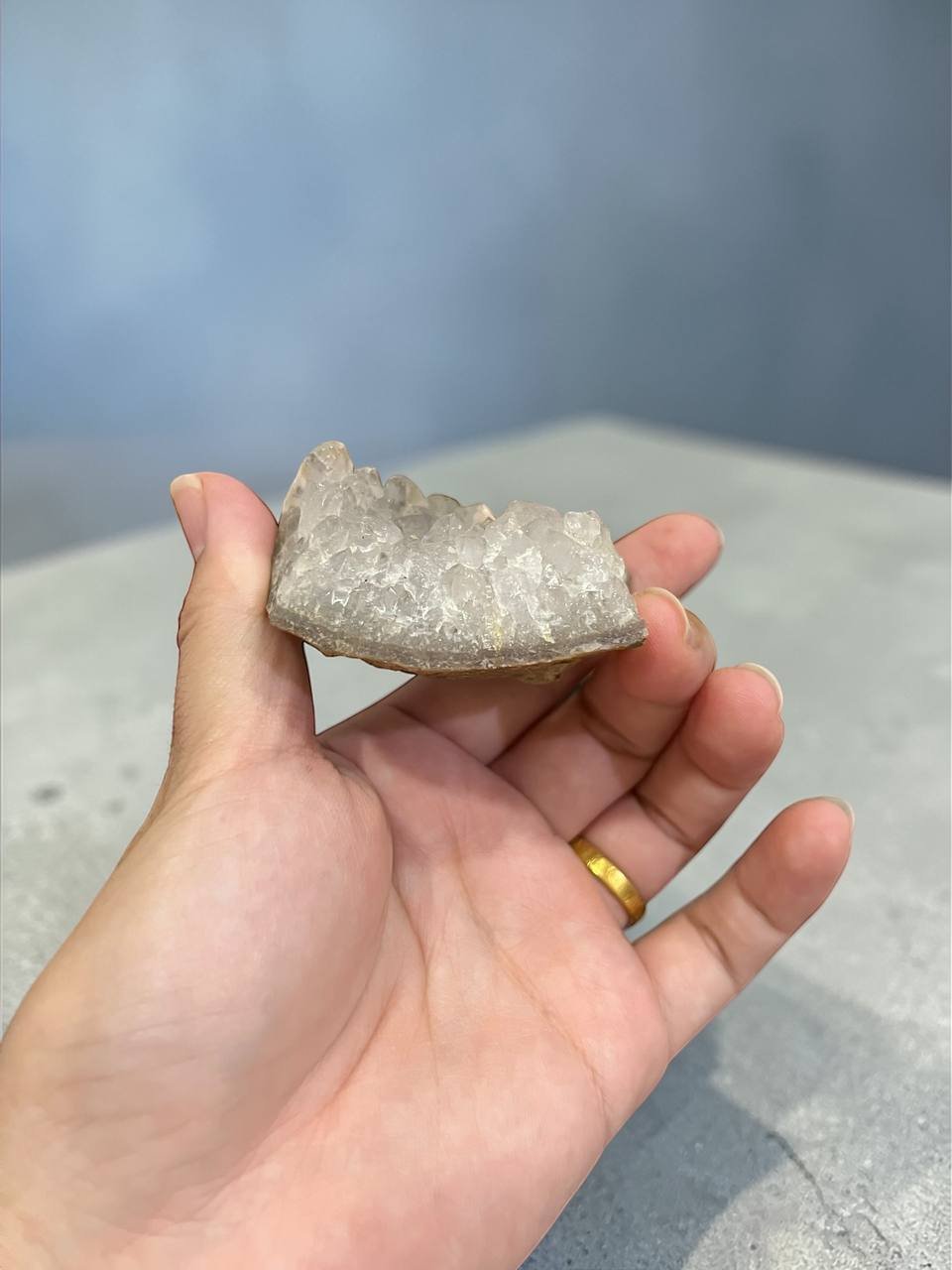 Natural Clear Quartz Crystal Cluster - Image 5