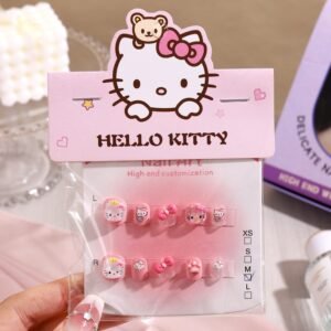 Hello Kitty 3 系列儿童可爱美甲贴