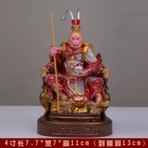 4寸坐姿神像 树脂摆件