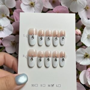 Pearl Press On Nails