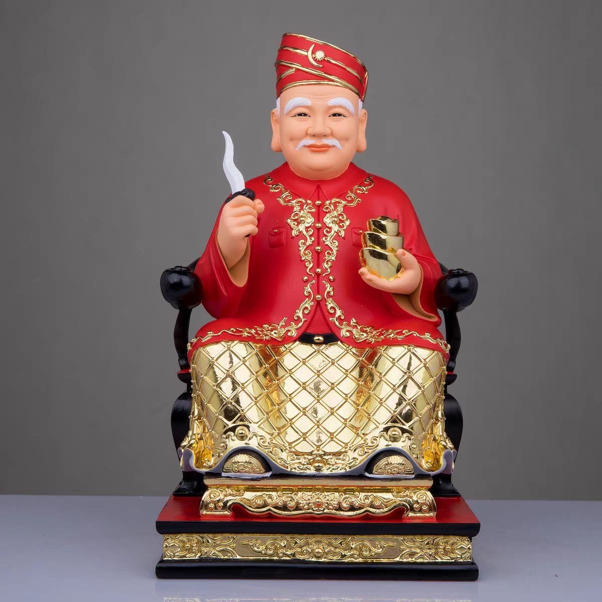 马来西亚拿督公摆件 五色拿督公神像 招财守护供奉摆设 - Image 3