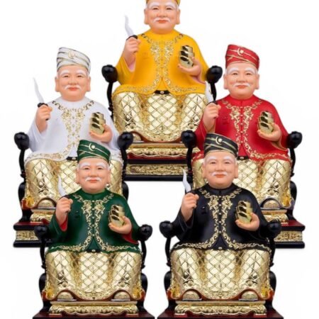 马来西亚拿督公摆件 五色拿督公神像 招财守护供奉摆设