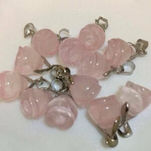 rose quartz pendant