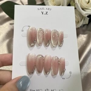 nude press on nails