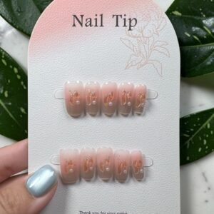 Drip Press On Nails