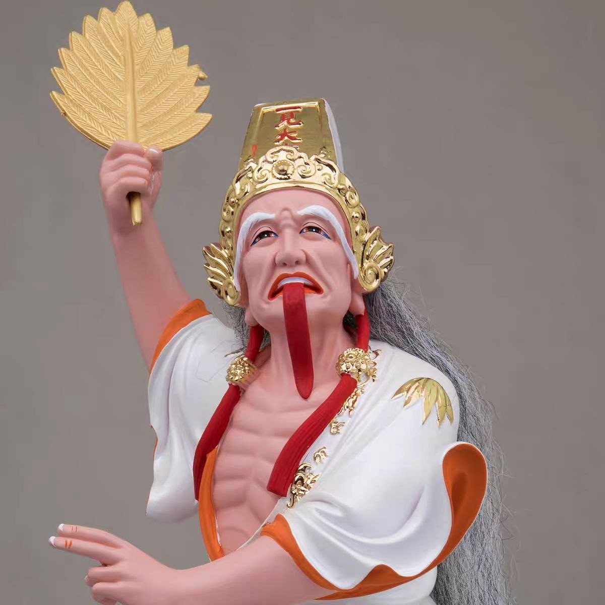 七爷八爷 Black & White Impermanence Deities Statue (Qi Ye Ba Ye) - Image 4