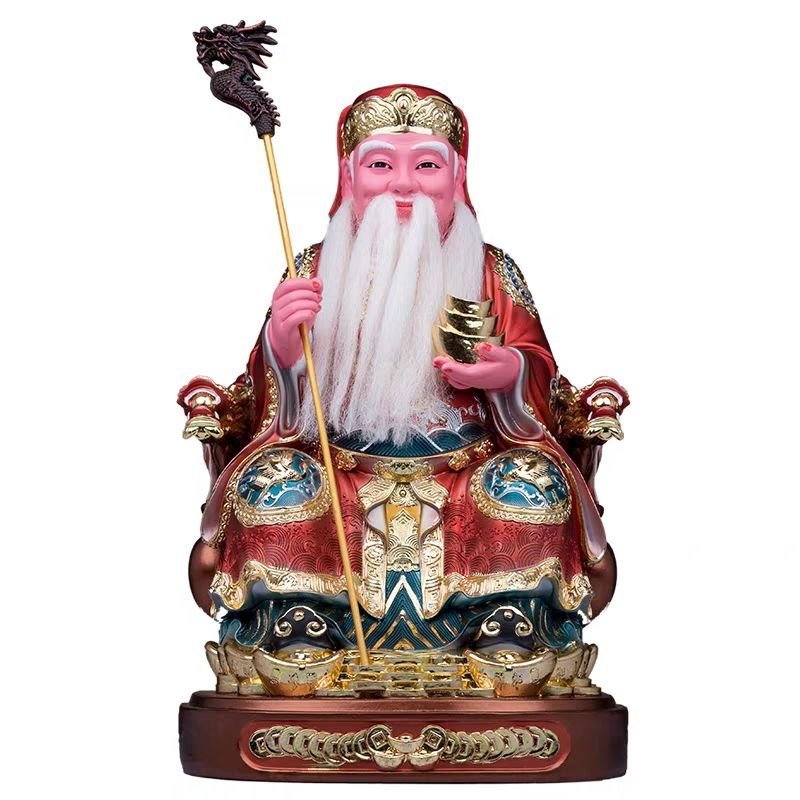 土地公神像(如意款 / 拐杖款)摆件 Tudigong Statue - Image 4