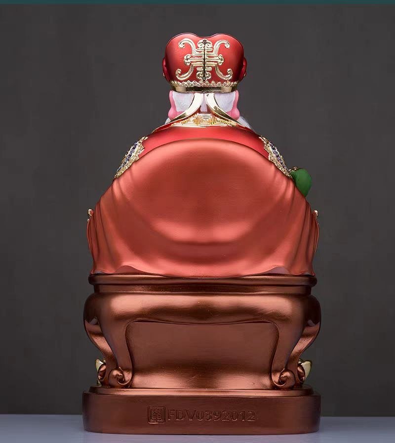 土地公神像(如意款 / 拐杖款)摆件 Tudigong Statue - Image 2